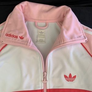 Pink Vintage Adidas Jacket